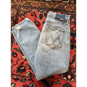 Mother Denim Jeans Tomcat Women's 28 High Rise Straight True Confessions